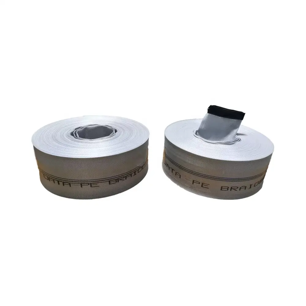 济南双层涤纶编织水带